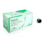 Fio de Sutura de Nylon Preto 2-0 45cm NY24CT30 24 Env - Technofio - Imagem 2