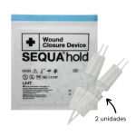 Sequa Hold Ponto Falso - Curativo de Fechamento de Ferida Branco c/2 Unidades - Imagem 2